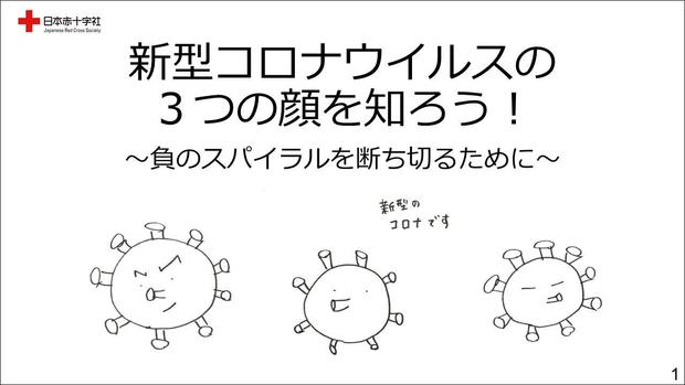 新型コロナウイルスの３つの顔を知ろう 負のスパイラルを断ち切るために トピックス 国内災害救護 活動内容 実績を知る 日本赤十字社