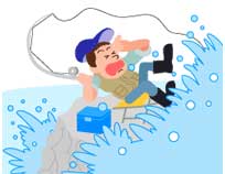 レジャーやスポーツでの水の事故防止
