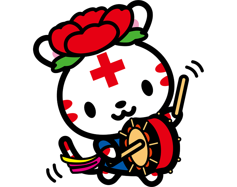 さんさ踊りハートラちゃん