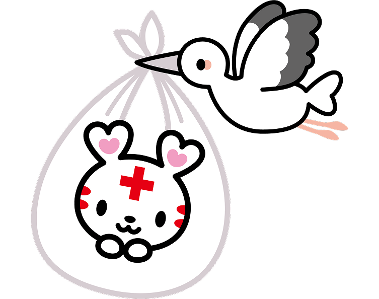 コウノトリハートラちゃん