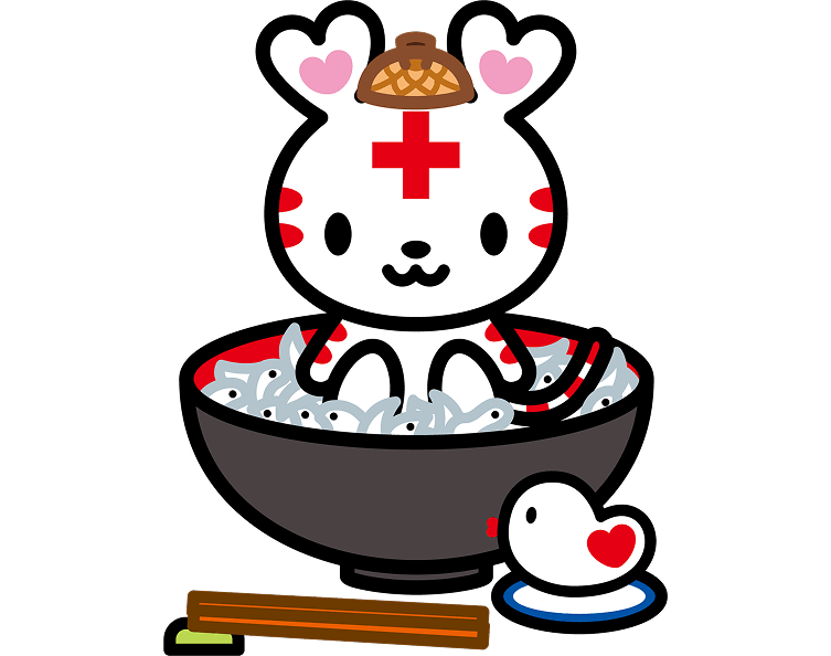 しらす丼ハートラちゃん