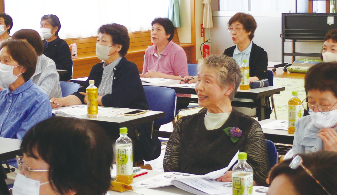 秋田県　フレイル予防サポーター養成講座の様子