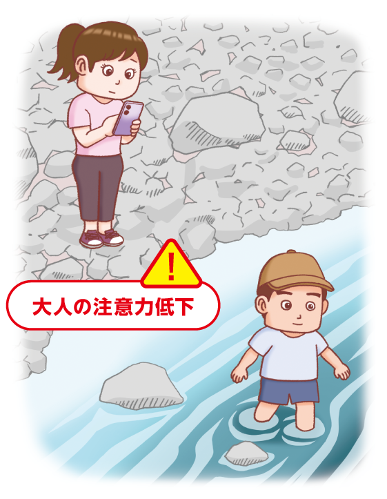 大人の注意力低下