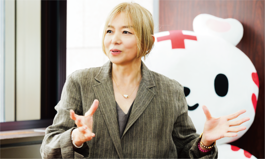 語る山口智子さん