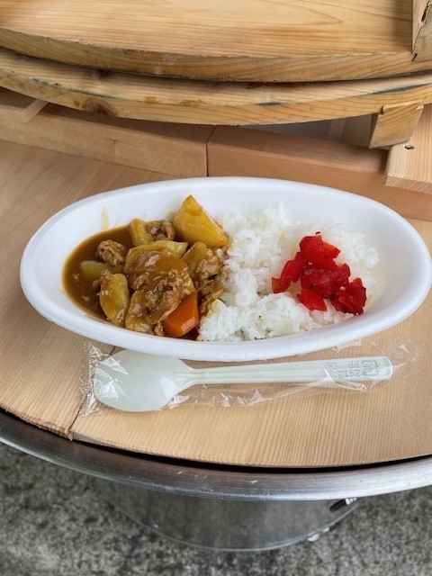 ⑥いただきます！