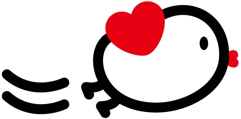 ハートちゃん右飛び