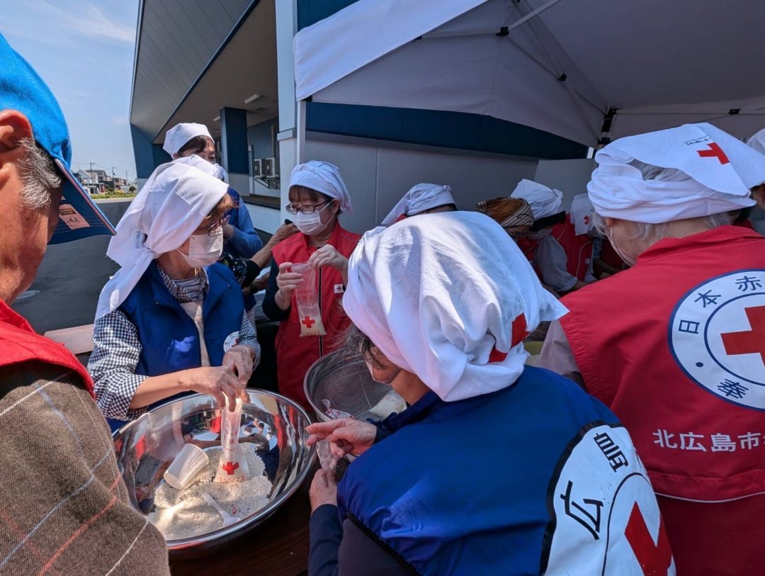 ハイゼックスにお米を入れて