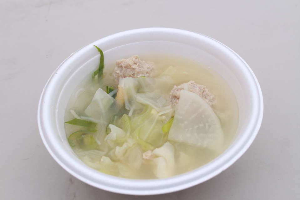 塩ちゃんこ鍋の完成です！