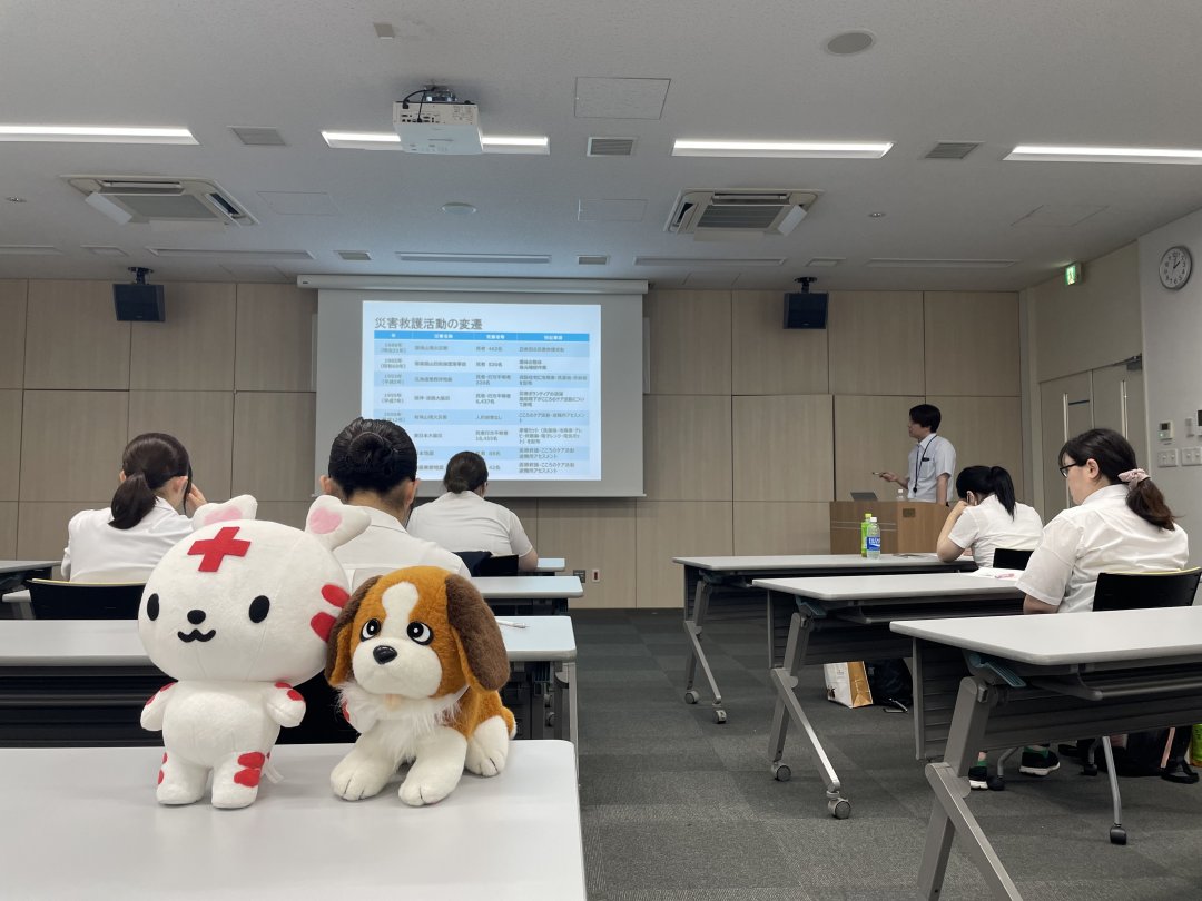 研修の様子(災害救護活動)