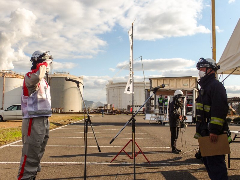 コンビナート訓練