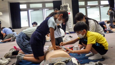 親子で救急法⑤