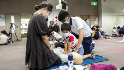 親子で救急法④