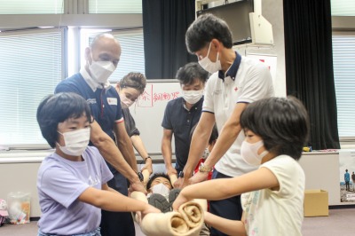 親子で救急法⑫
