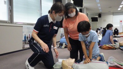 親子で救急法②