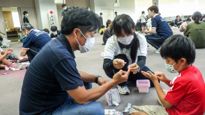 親子で救急法⑩