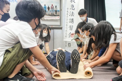 親子で救急法⑪