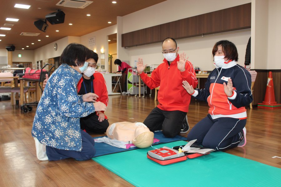 デイサービス綾川自販機セレモニー