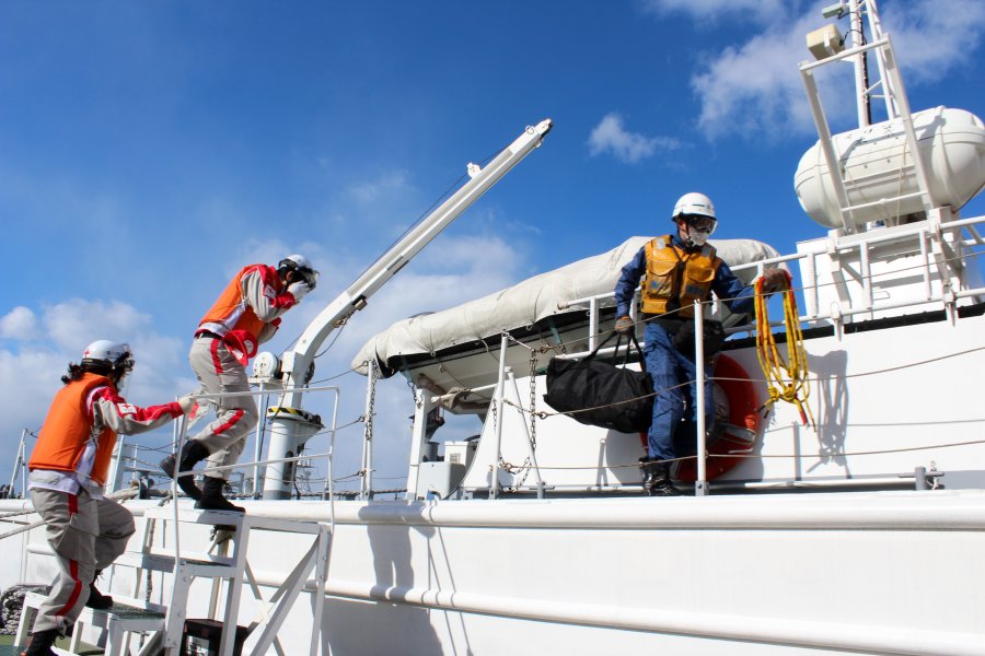 松海上保安部訓練1