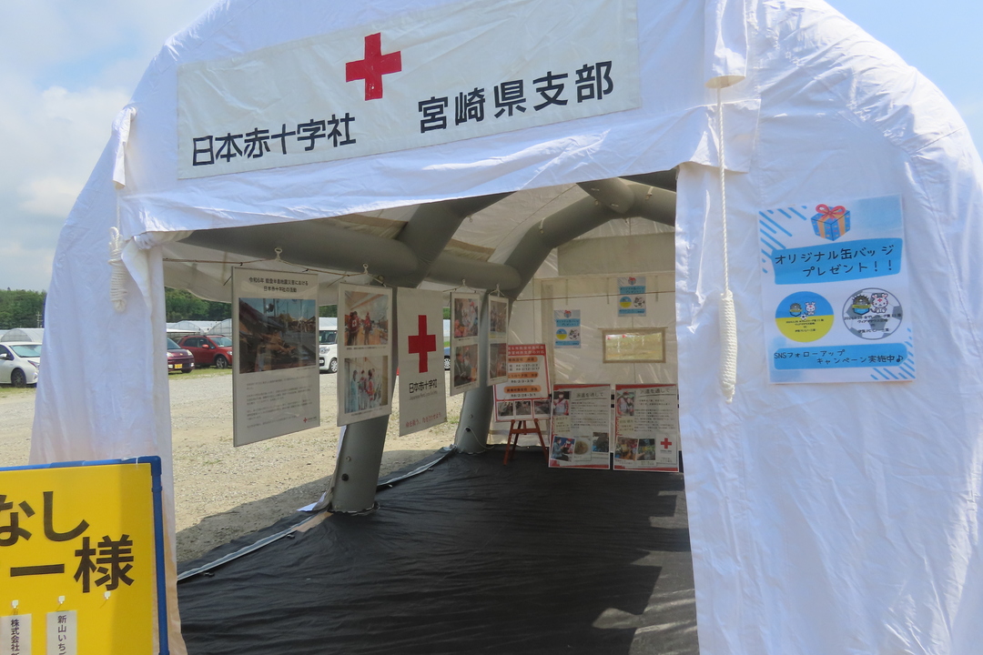 ヴィアマ　テントパネル展示