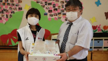 新潟天使園にマスクを寄贈しました.jpg