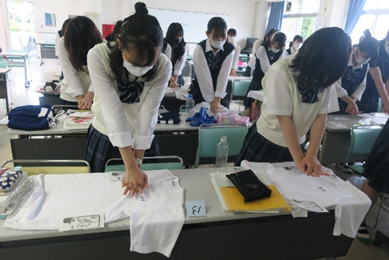 ナースの卵に確かな技術を~県立常盤高校の生徒を対象にオンライン講習会を開催~