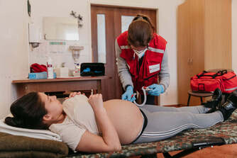 (c)Tamara Vukov_The H-HERO emergency healthcare unit of Hungarian Red Cross is on duty along the border helping people from Ukraine, among them children and pregnant women. Most patients are suffering frp-HUN0411.jpg