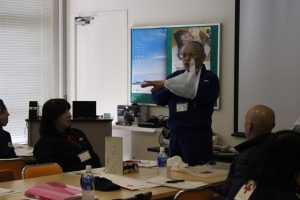 実技２（ロープワーク・応急包帯）