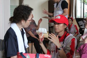 IMG_3762_7月8日広島救護班出動坂町小屋浦小学校で救護所開設