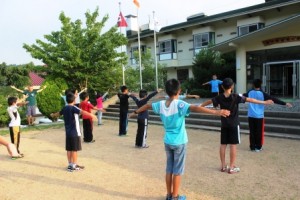 小①朝のつどい