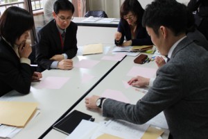 協力ゲーム「正方形作り」