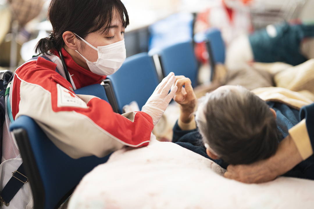 240108_Yatago Community Center (shelter)_Fukuoka Branch First Aid Team (Fukuoka Red Cross Hospital) (19).jpg