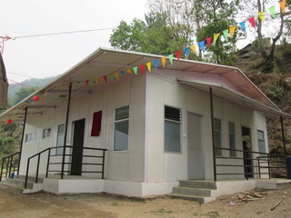 日赤の支援によって建設された地域の診療所.JPG