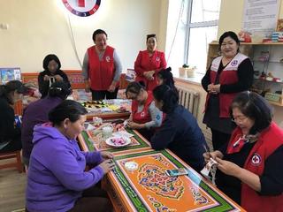 ボランティアのタニヤさん