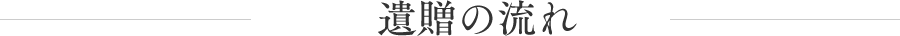 遺贈の流れ