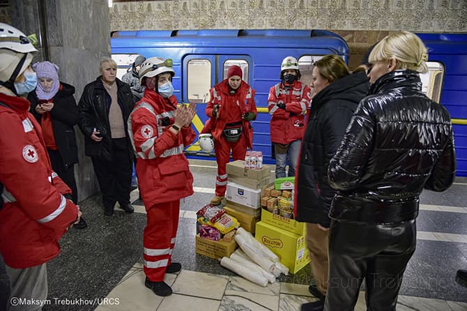ウクライナ人道危機救援金 受付中