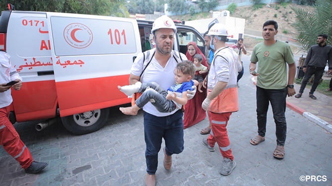 イスラエル・ガザ人道危機　国際人道法と「命の重さ」