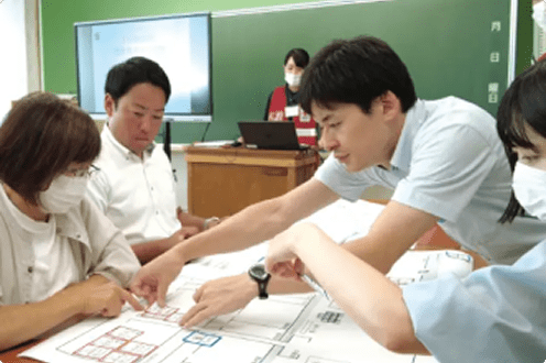 ひなんじょ たいけん