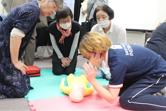 救急法等の講習