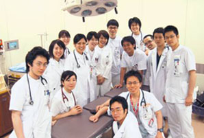 熊本赤十字病院の医療スタッフ