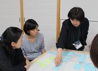 事例検討では受講者自身の経験をもとにディスカッション