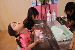 うがいもしっかり！