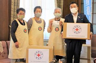 滋賀県へのマスク寄託式