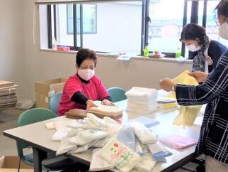 支援品仕分け地域奉委員長