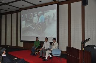 移動の様子が動画で紹介されました