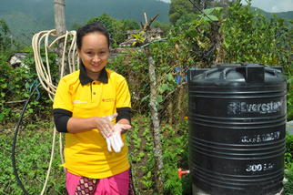 家庭にも手の洗い方が伝わっている