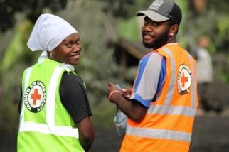 笑顔が絶えないユースボランティア